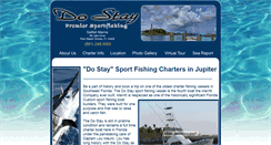 Desktop Screenshot of dostaysportfishingcharters.com