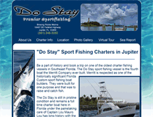 Tablet Screenshot of dostaysportfishingcharters.com